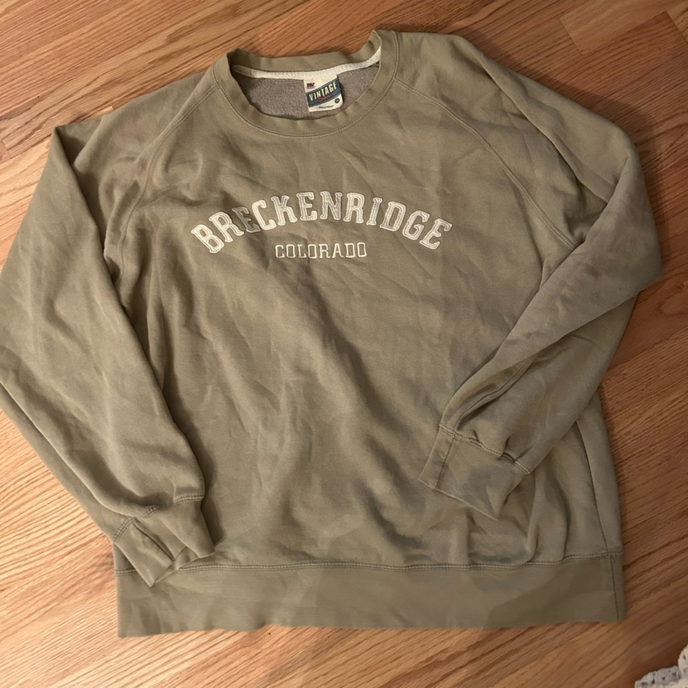 MV Sport Olive Crewneck Sweater